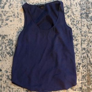 French connection silk tank